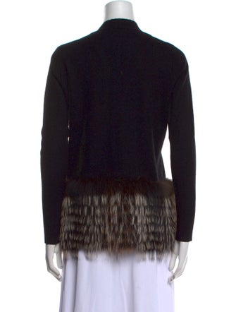 Izaak Azanei Merino Wool Printed Sweater