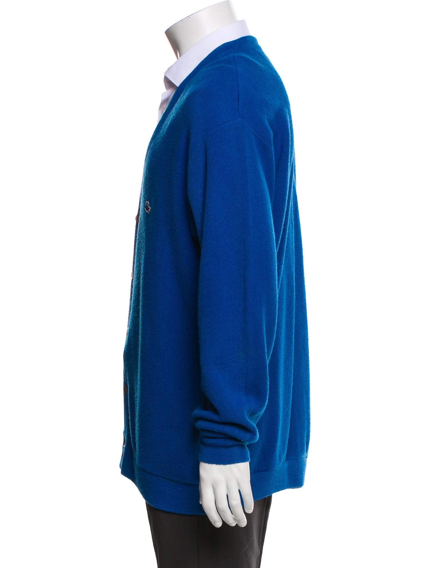 Izod x Lacoste V-Neck Long Sleeve Cardigan