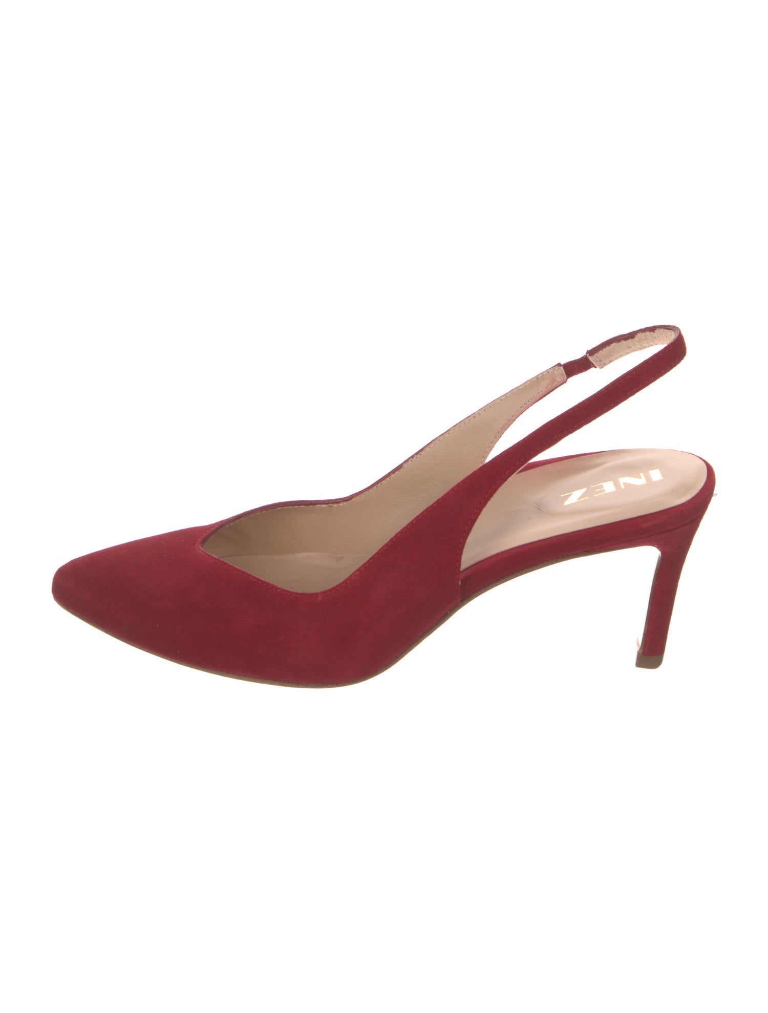 Inez Suede Slingback Pumps