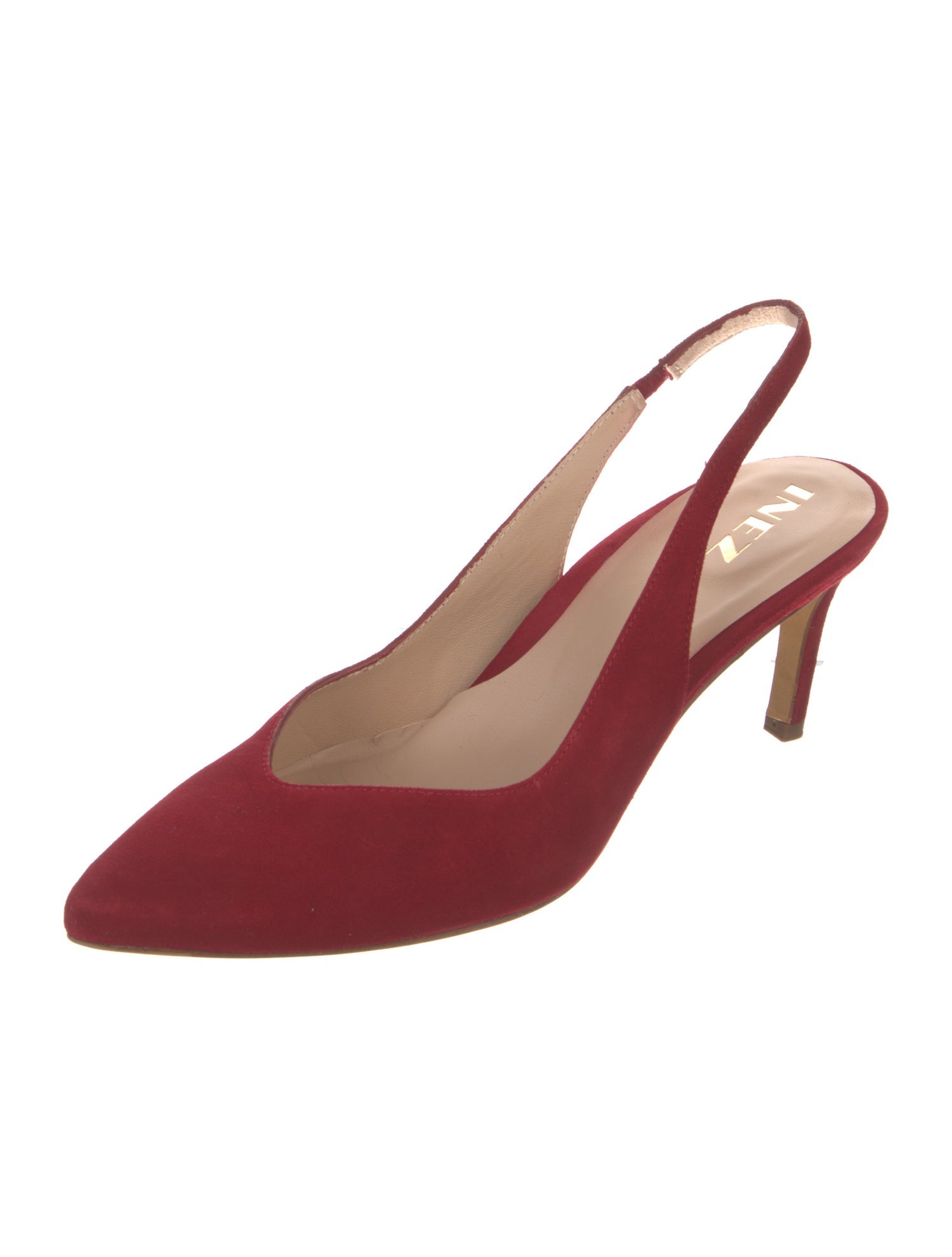 Inez Suede Slingback Pumps