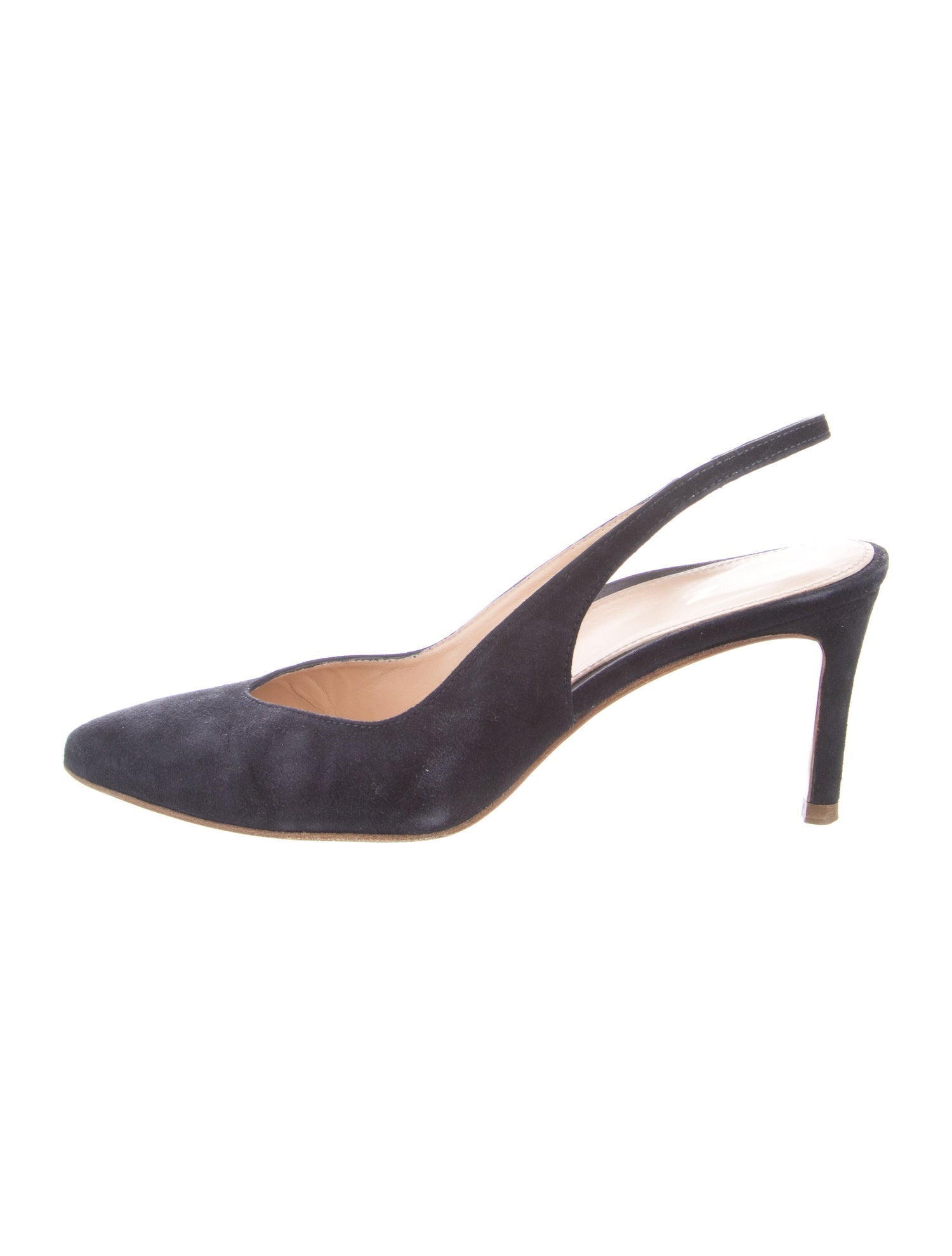Inez Suede Slingback Pumps