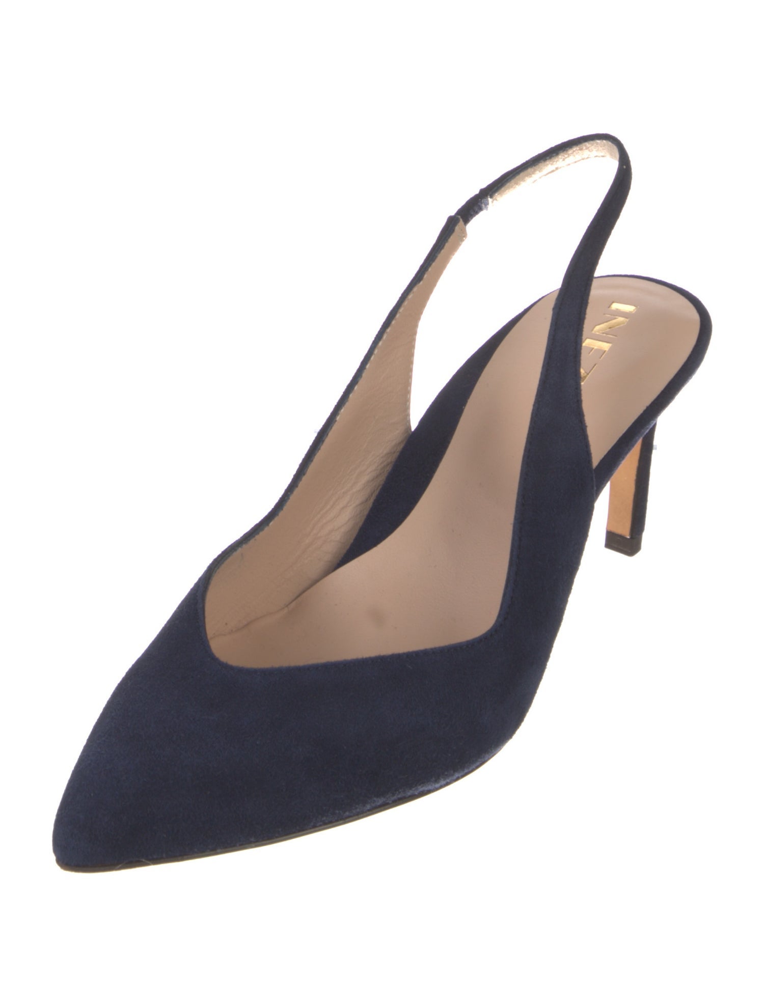 Inez Suede Slingback Pumps
