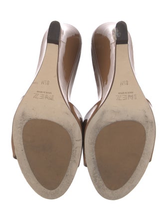 Inez Patent Leather Slides