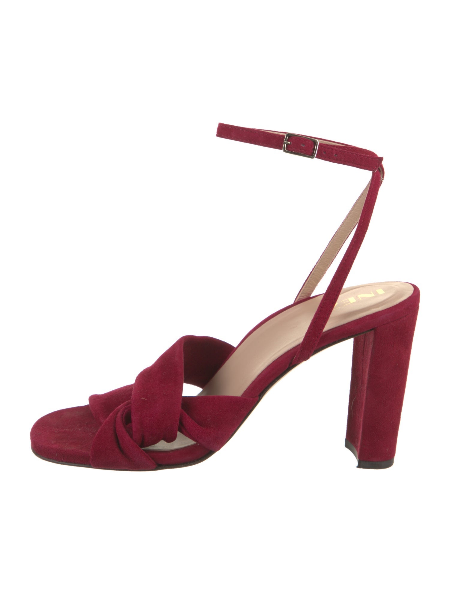 Inez Suede Slingback Sandals