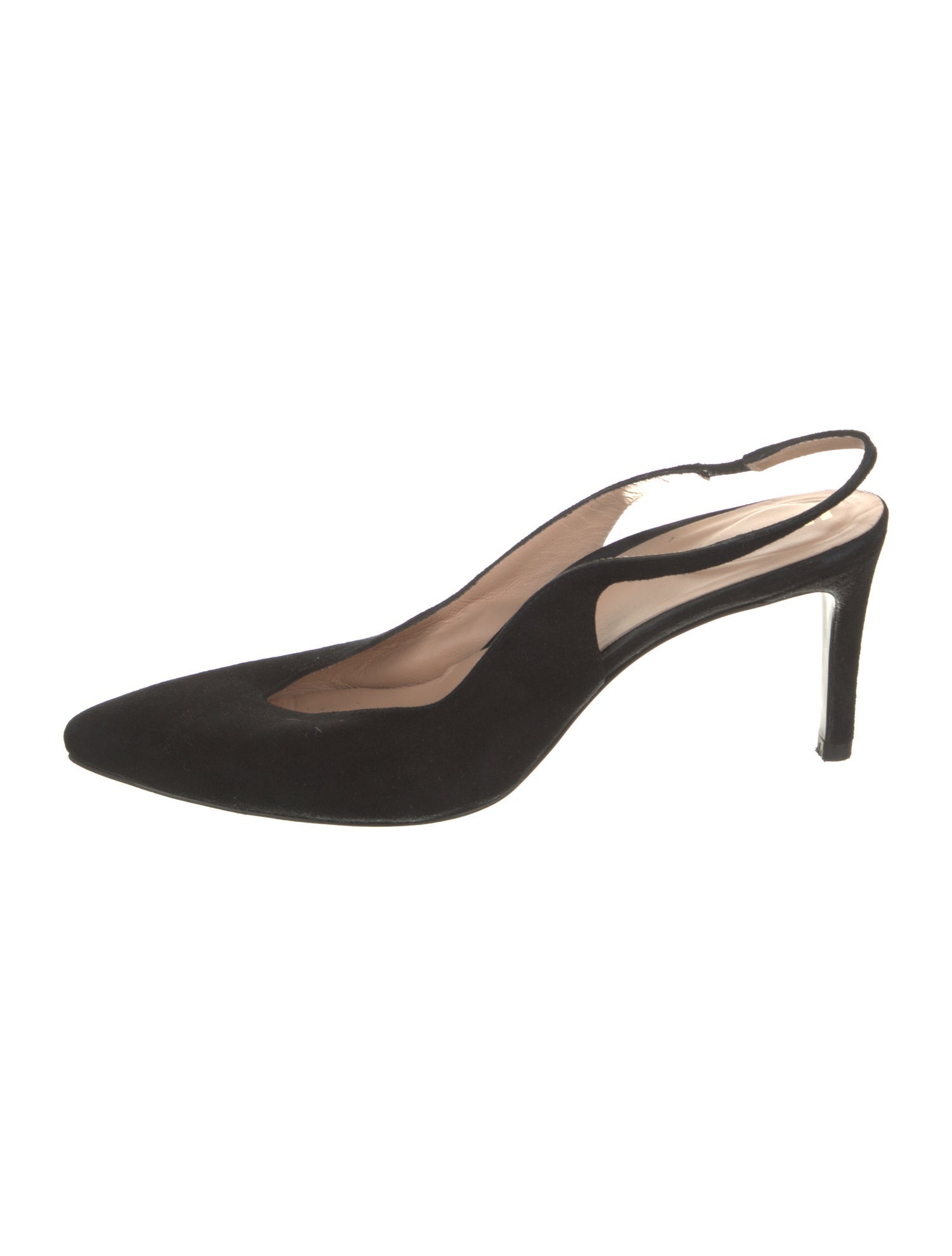 Inez Suede Slingback Pumps