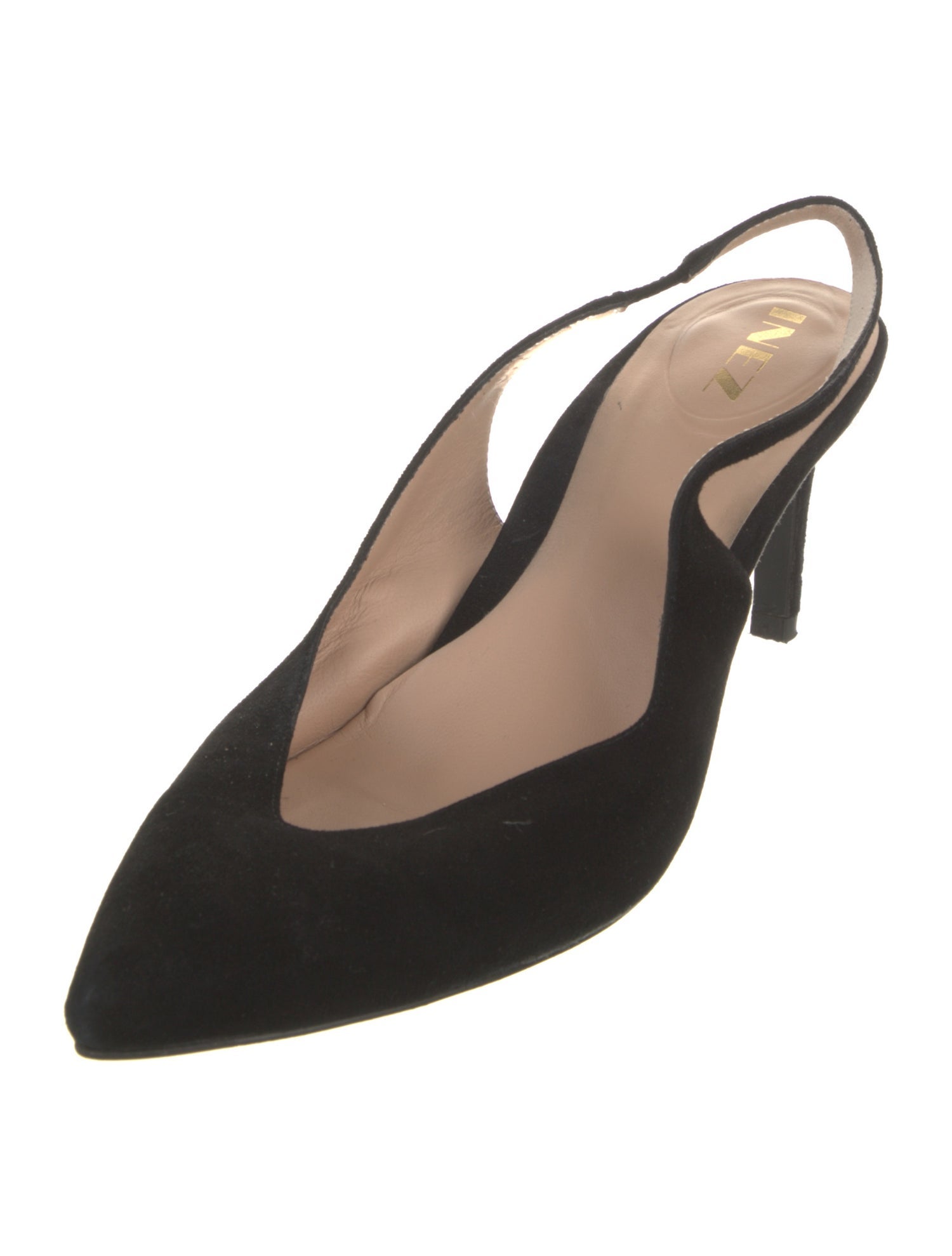 Inez Suede Slingback Pumps