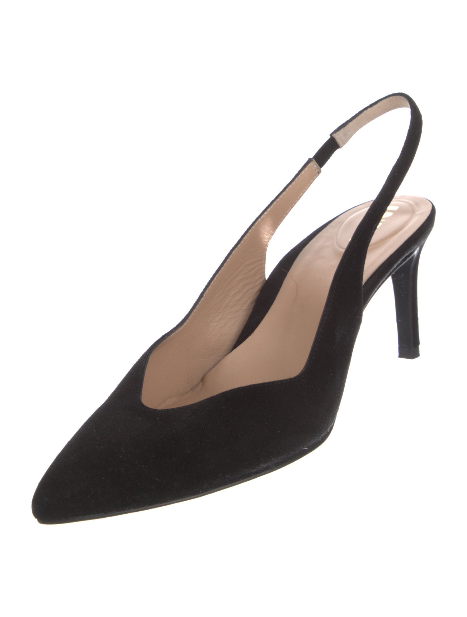 Inez Suede Slingback Pumps