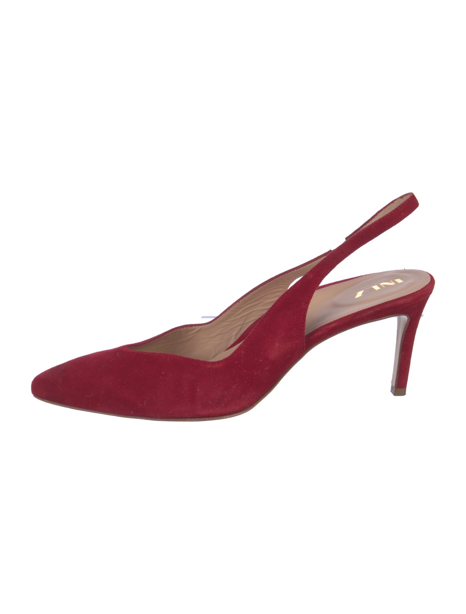 Inez Suede Slingback Pumps