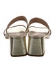 Inez Leather Slides