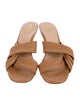 Inez Leather Slides