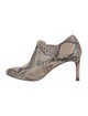 Inez Embossed Leather Animal Print Pumps