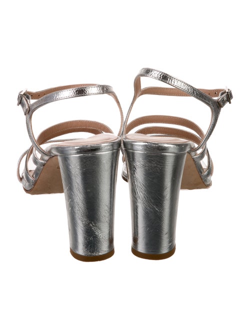 Inez Leather Slingback Sandals