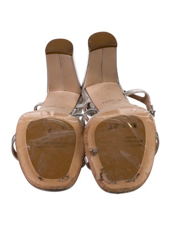 Inez Leather Slingback Sandals