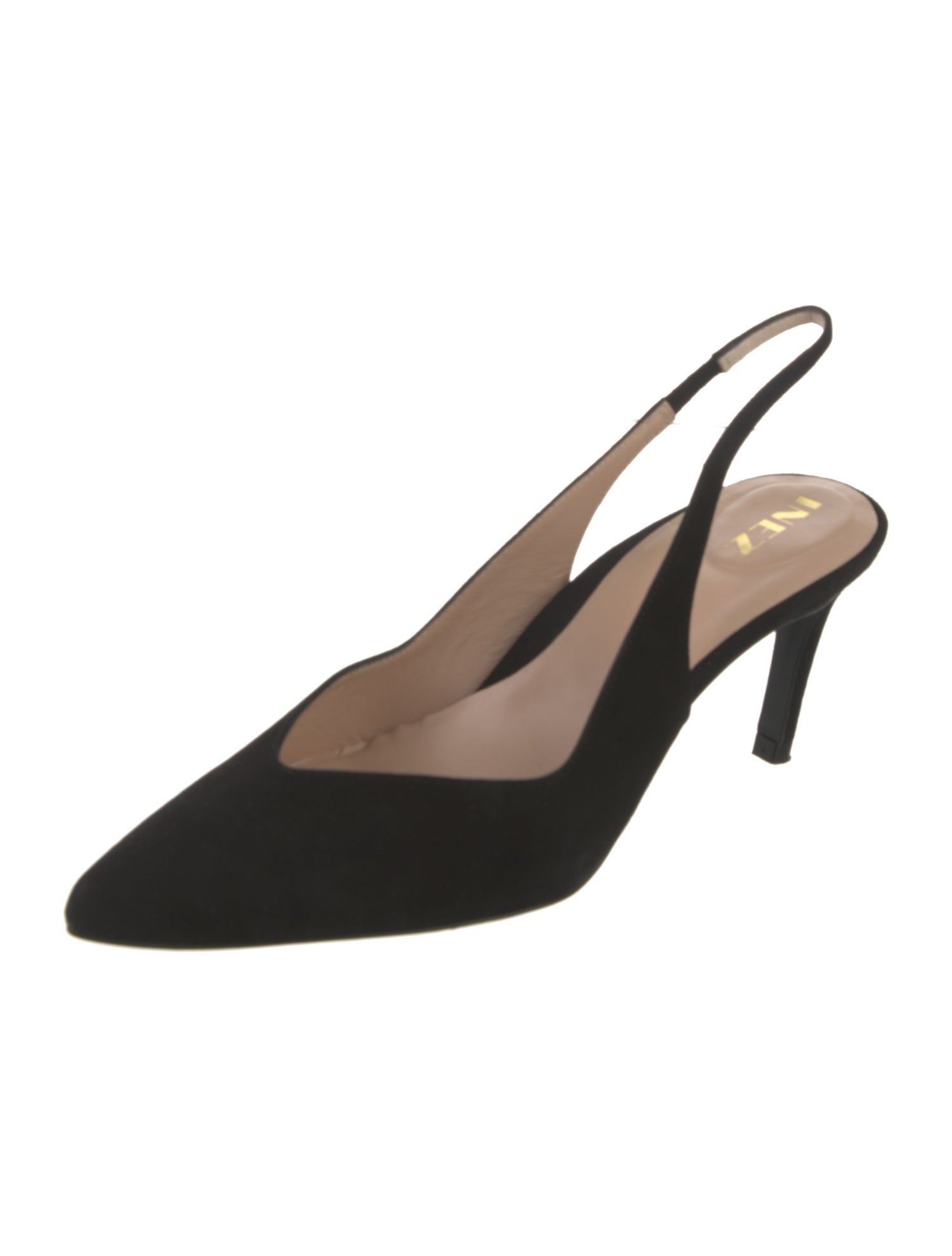 Inez Suede Slingback Pumps