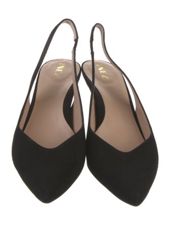 Inez Suede Slingback Pumps