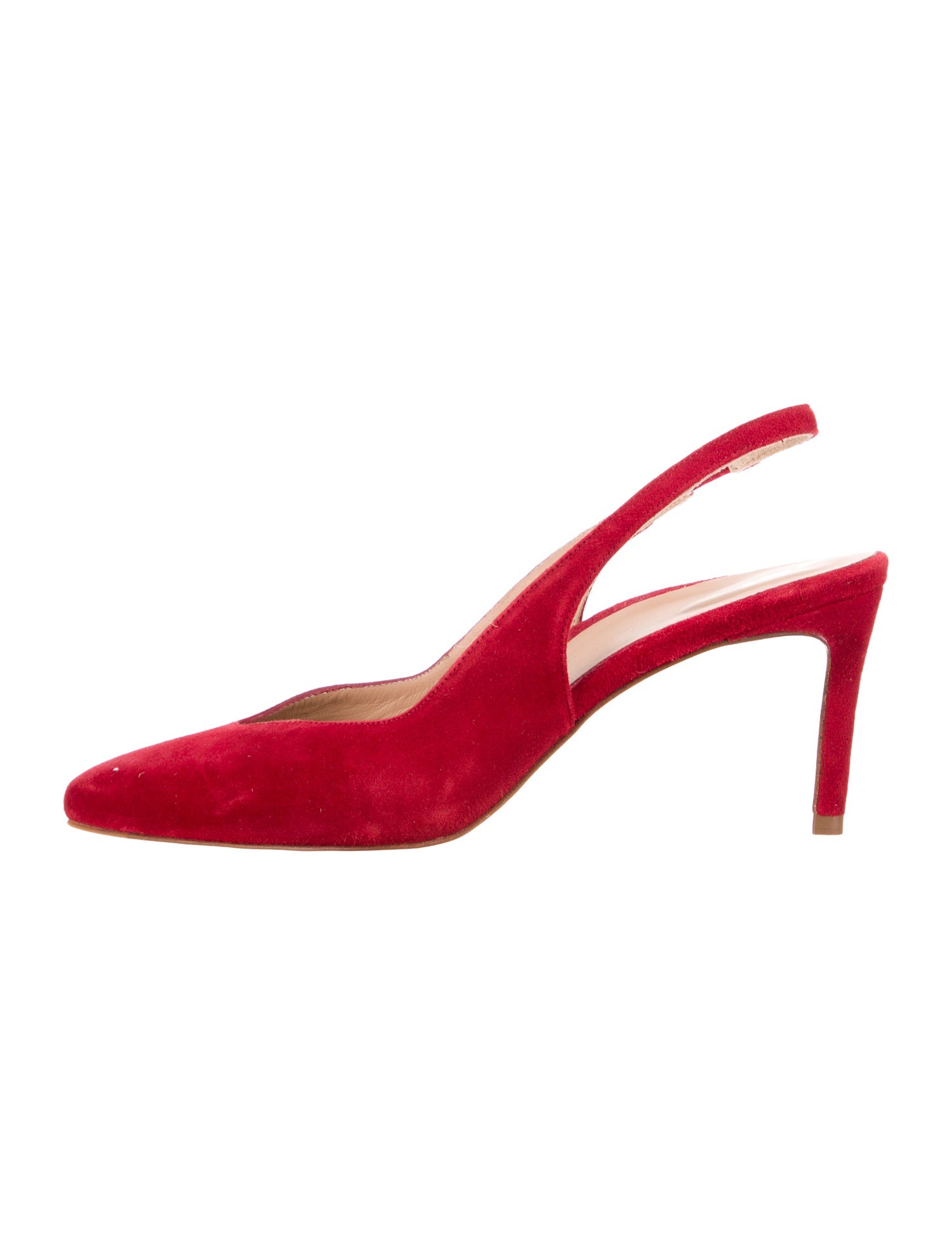 Inez Suede Slingback Pumps