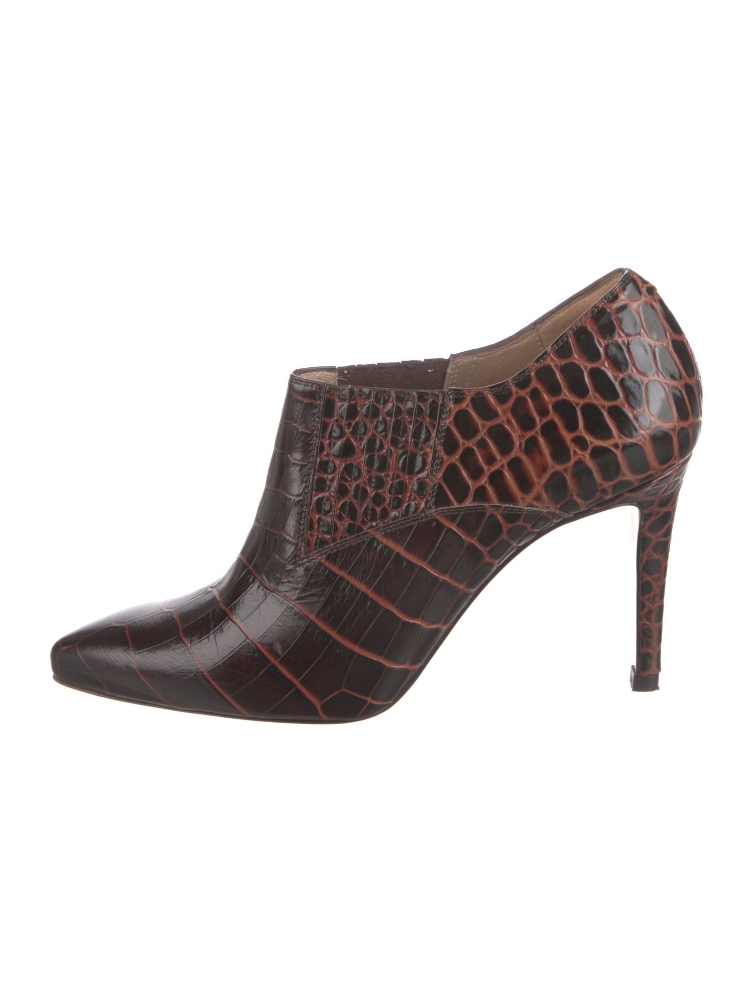 Inez Leather Printed Pumps