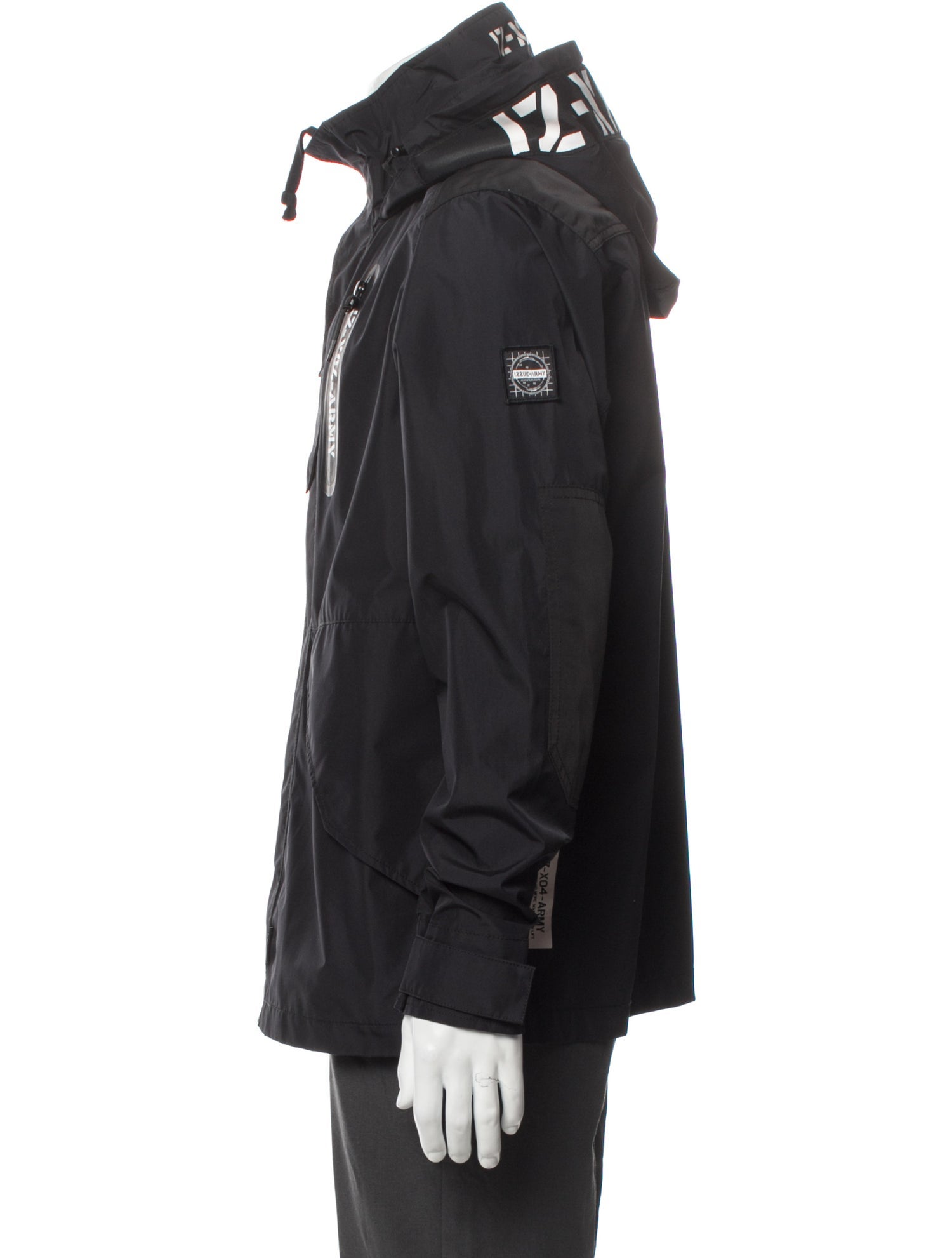 Izzue Graphic Print Windbreaker