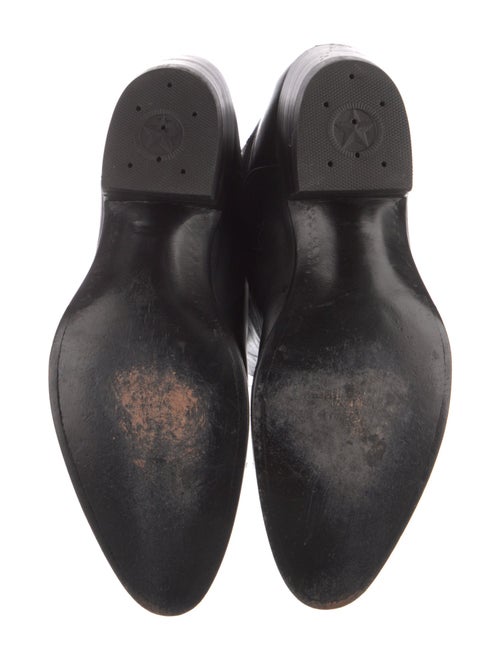 J. B. Hill Leather Embroidered Accent Western Boots