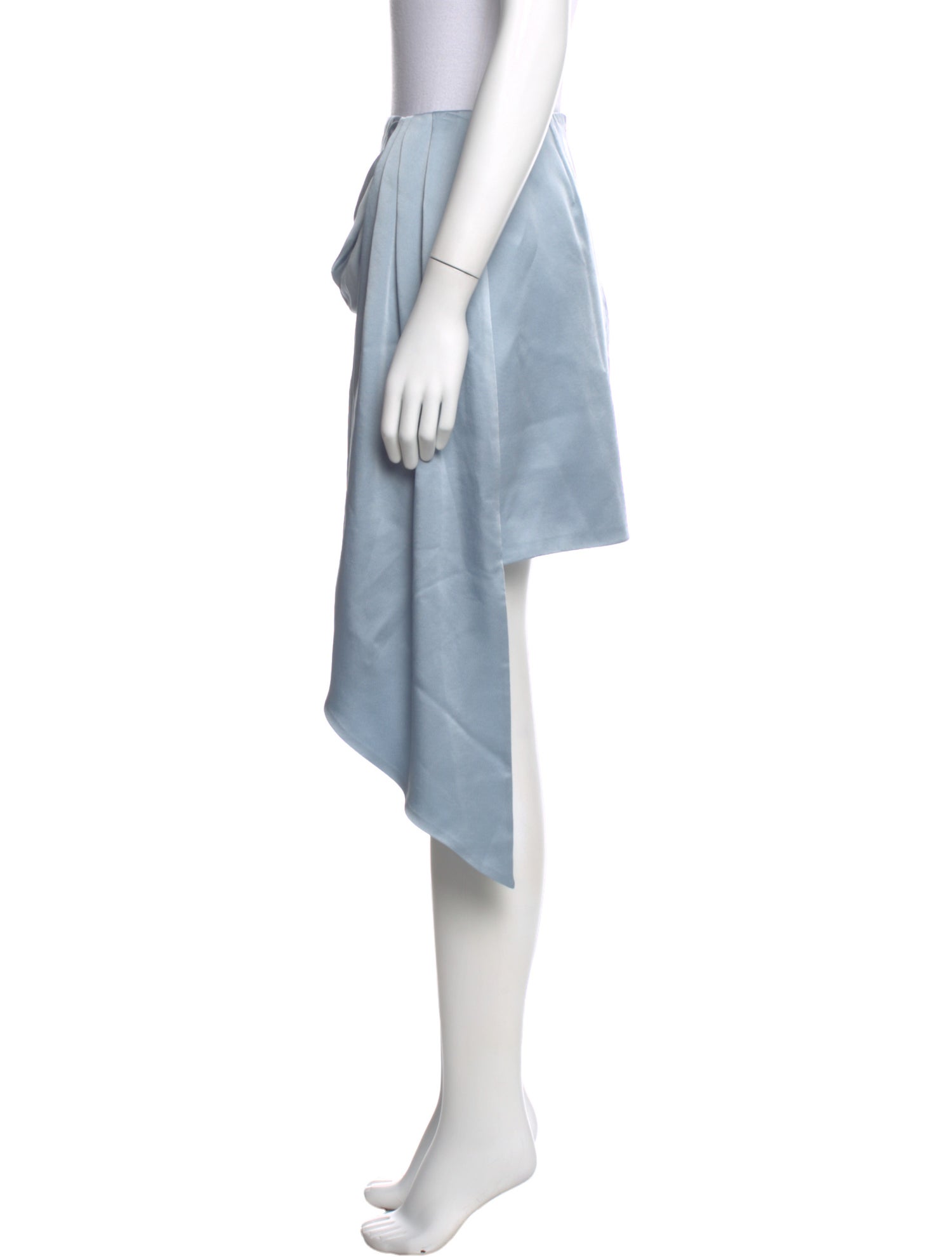 Jonathan Simkhai Pleated Accents Mini Skirt