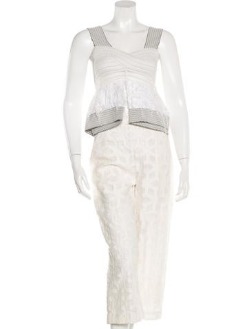 Jonathan Simkhai Resort 2016 Netted Pant Set