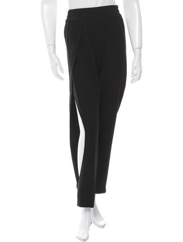 Jonathan Simkhai Overlay Straight-Leg Pants