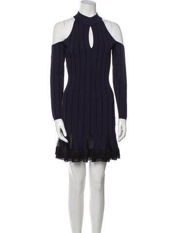 Jonathan Simkhai Dresses Mock Neck Mini Dress S