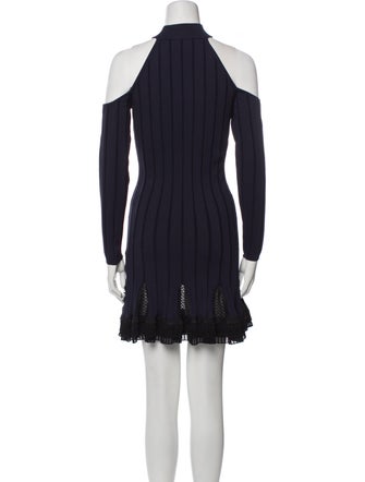 Jonathan Simkhai Mock Neck Mini Dress