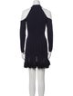 Jonathan Simkhai Mock Neck Mini Dress