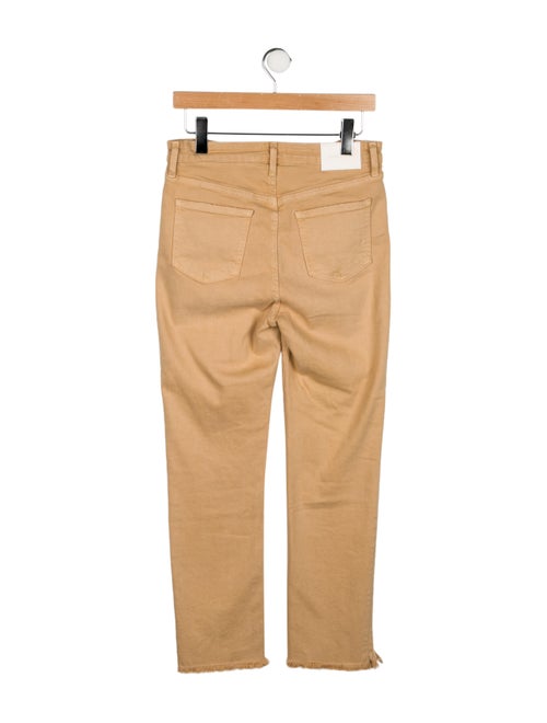 Jonathan Simkhai High-Rise Straight Leg Jeans