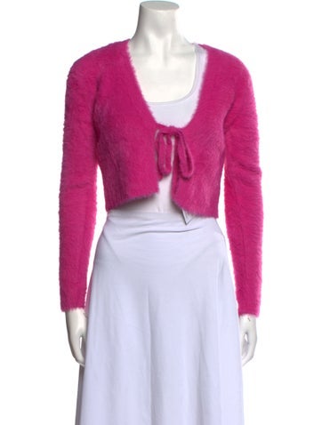 Jonathan Simkhai Knitwear Plunge Neckline Sweater XS