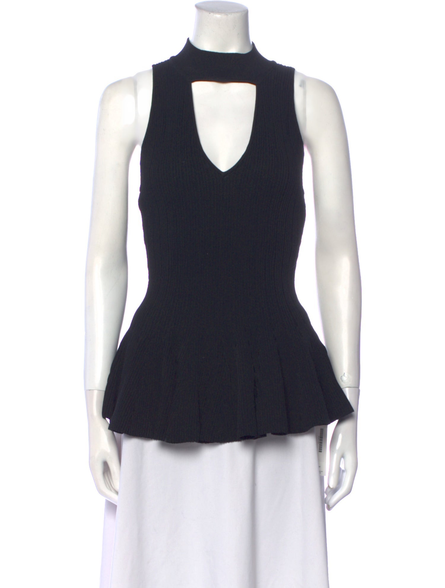 Jonathan Simkhai Mock Neck Sleeveless Top