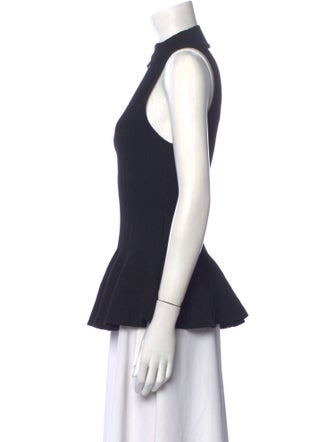 Jonathan Simkhai Mock Neck Sleeveless Top