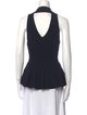 Jonathan Simkhai Mock Neck Sleeveless Top