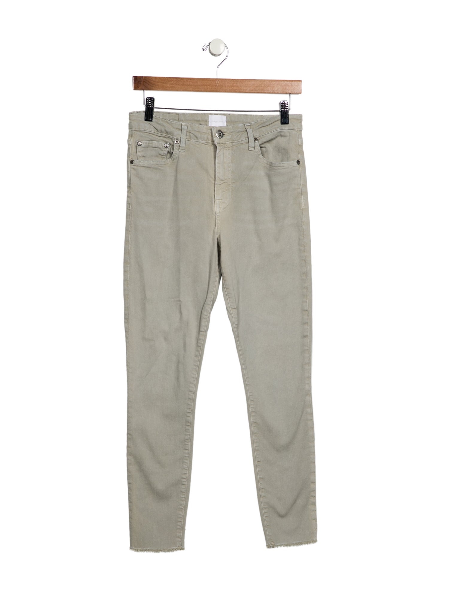 Jonathan Simkhai Mid-Rise Skinny Leg Jeans