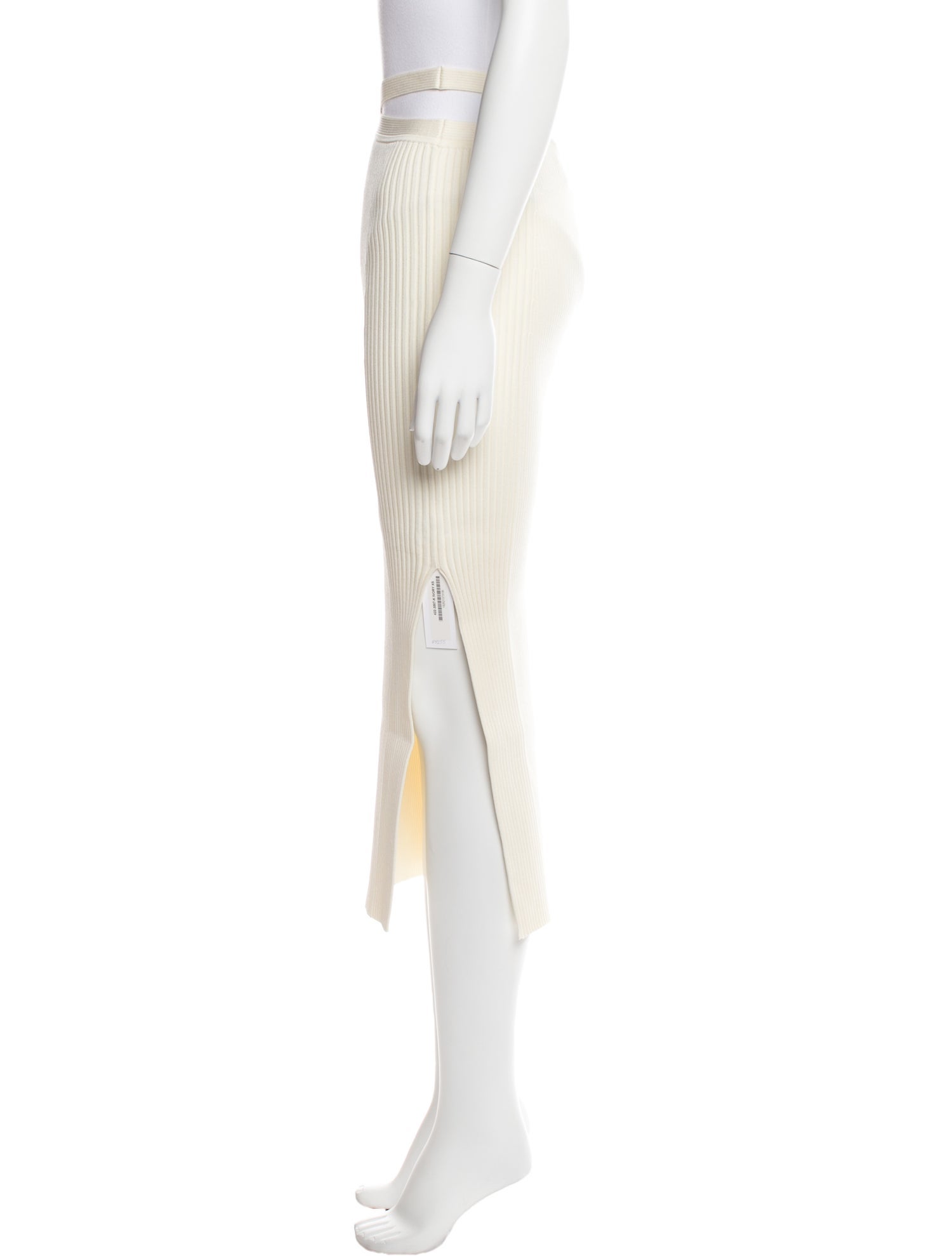 Jonathan Simkhai Cutout Accent Midi Length Skirt w/ Tags