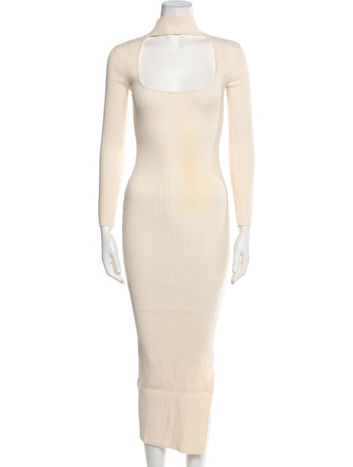 Jonathan Simkhai Turtleneck Long Dress