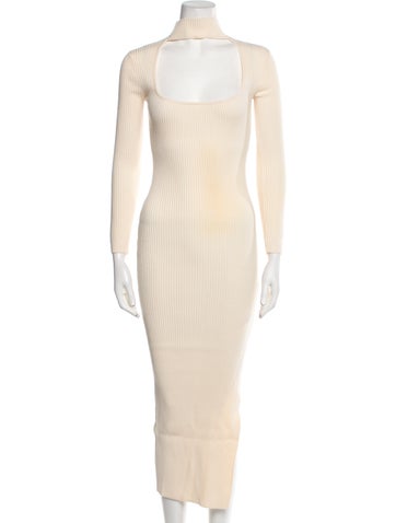 Jonathan Simkhai Dresses Turtleneck Long Dress XS