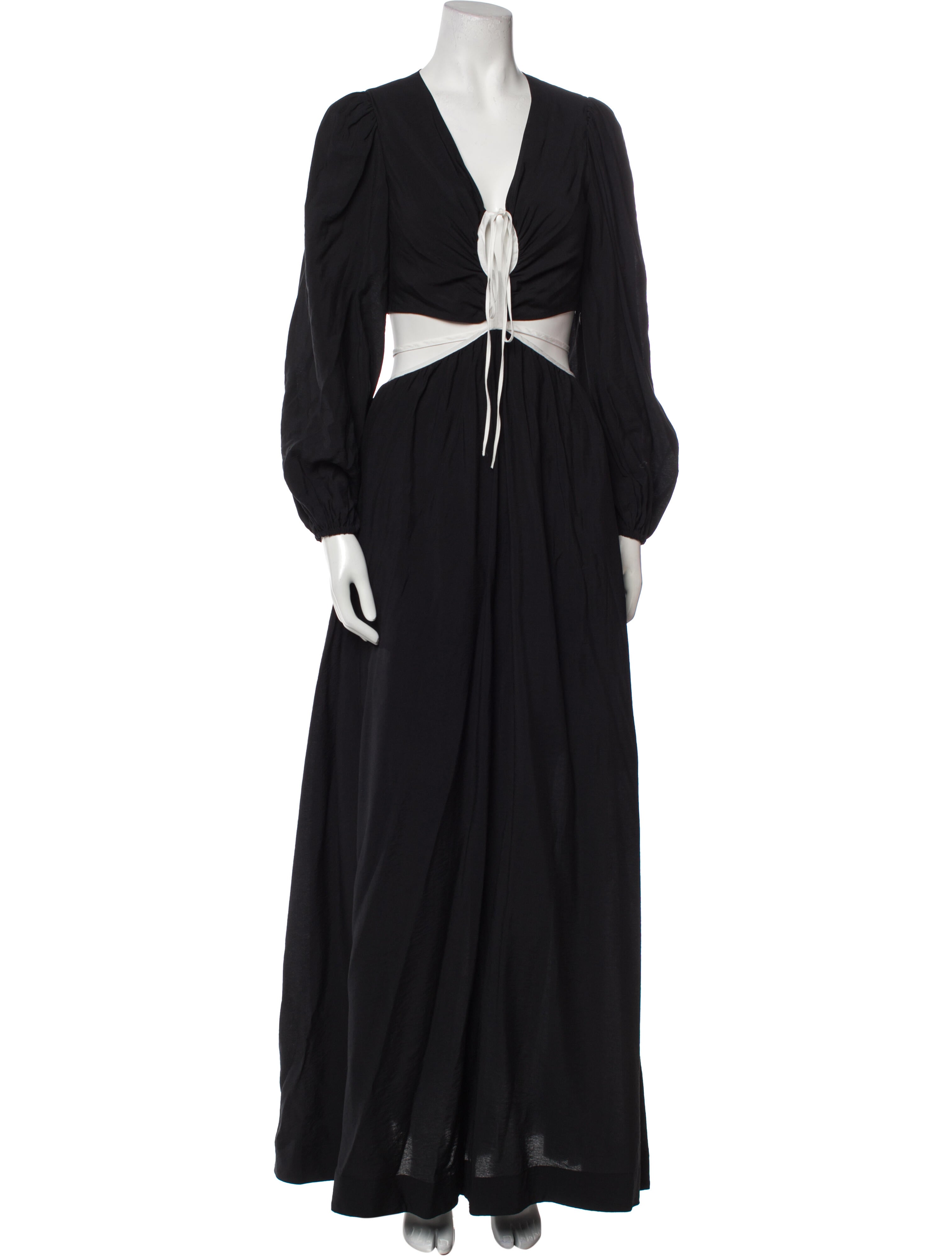 Jonathan Simkhai V-Neck Long Dress