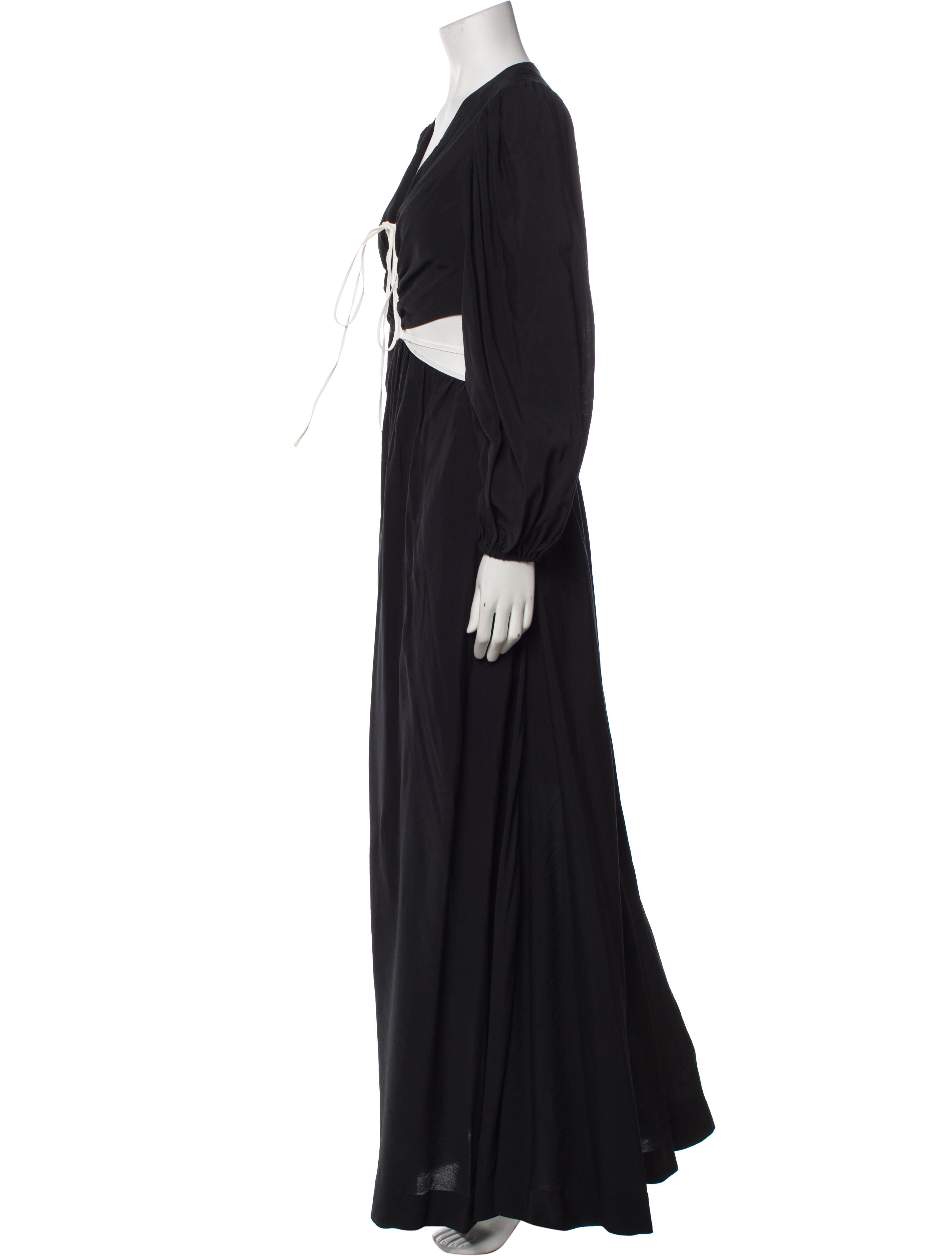 Jonathan Simkhai V-Neck Long Dress