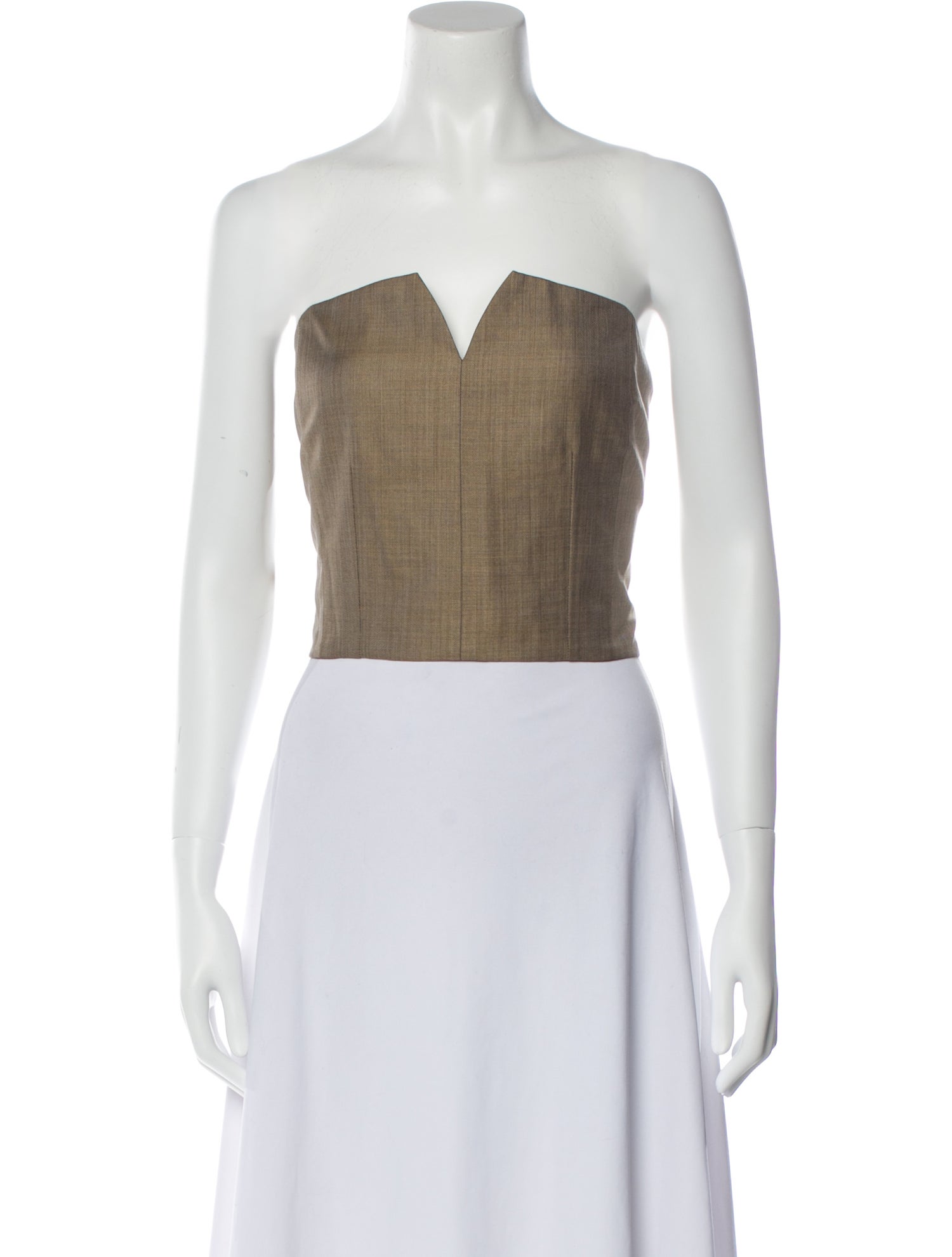 Jonathan Simkhai Strapless Long Dress