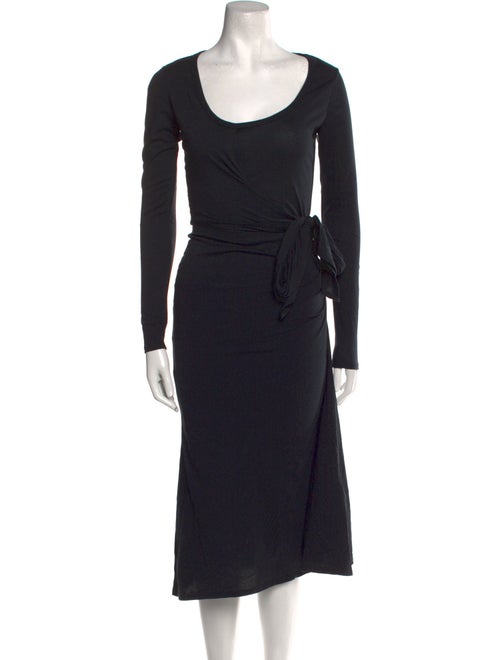 Jonathan Simkhai Scoop Neck Midi Length Dress