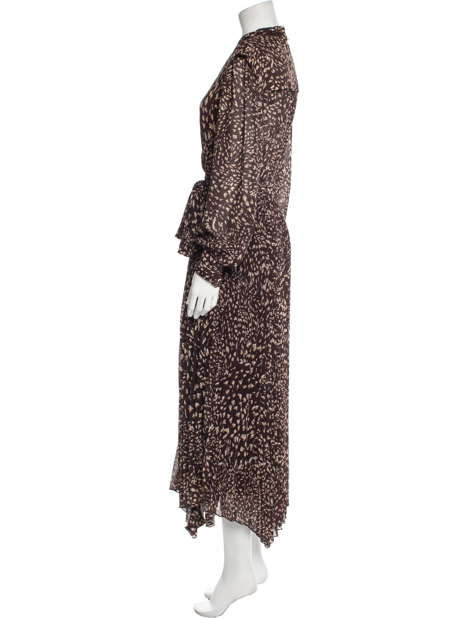 Jonathan Simkhai Animal Print Long Dress w/ Tags