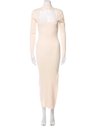 Jonathan Simkhai Turtleneck Long Dress