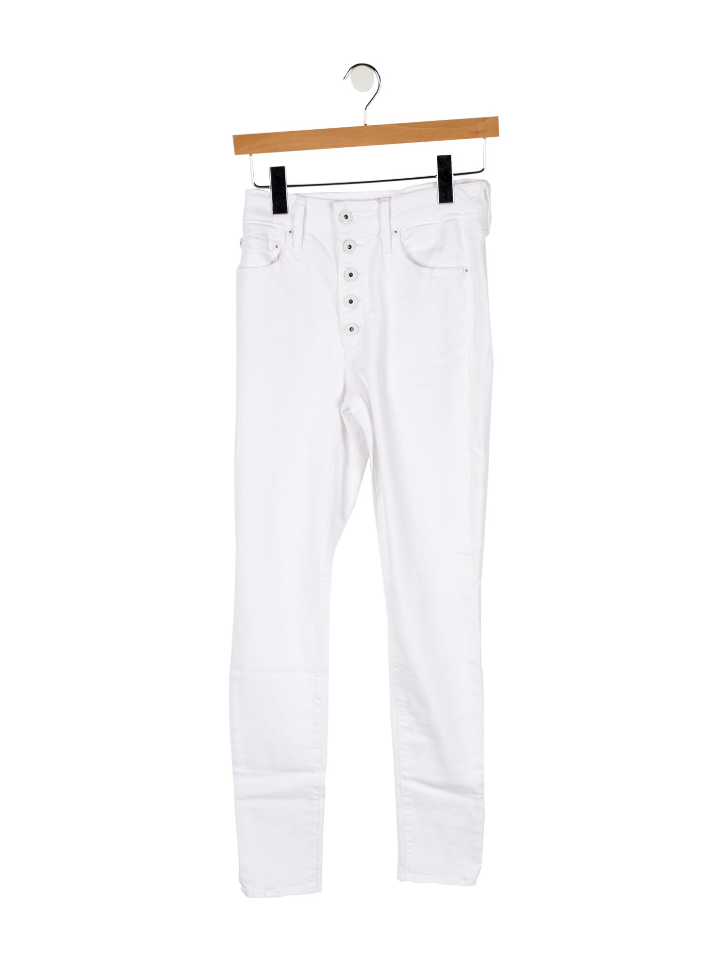 Jonathan Simkhai Mid-Rise Skinny Leg Jeans