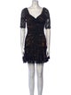 Jonathan Simkhai Lace Pattern Mini Dress