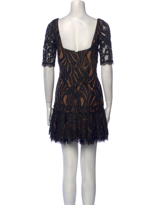 Jonathan Simkhai Lace Pattern Mini Dress