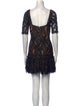 Jonathan Simkhai Lace Pattern Mini Dress