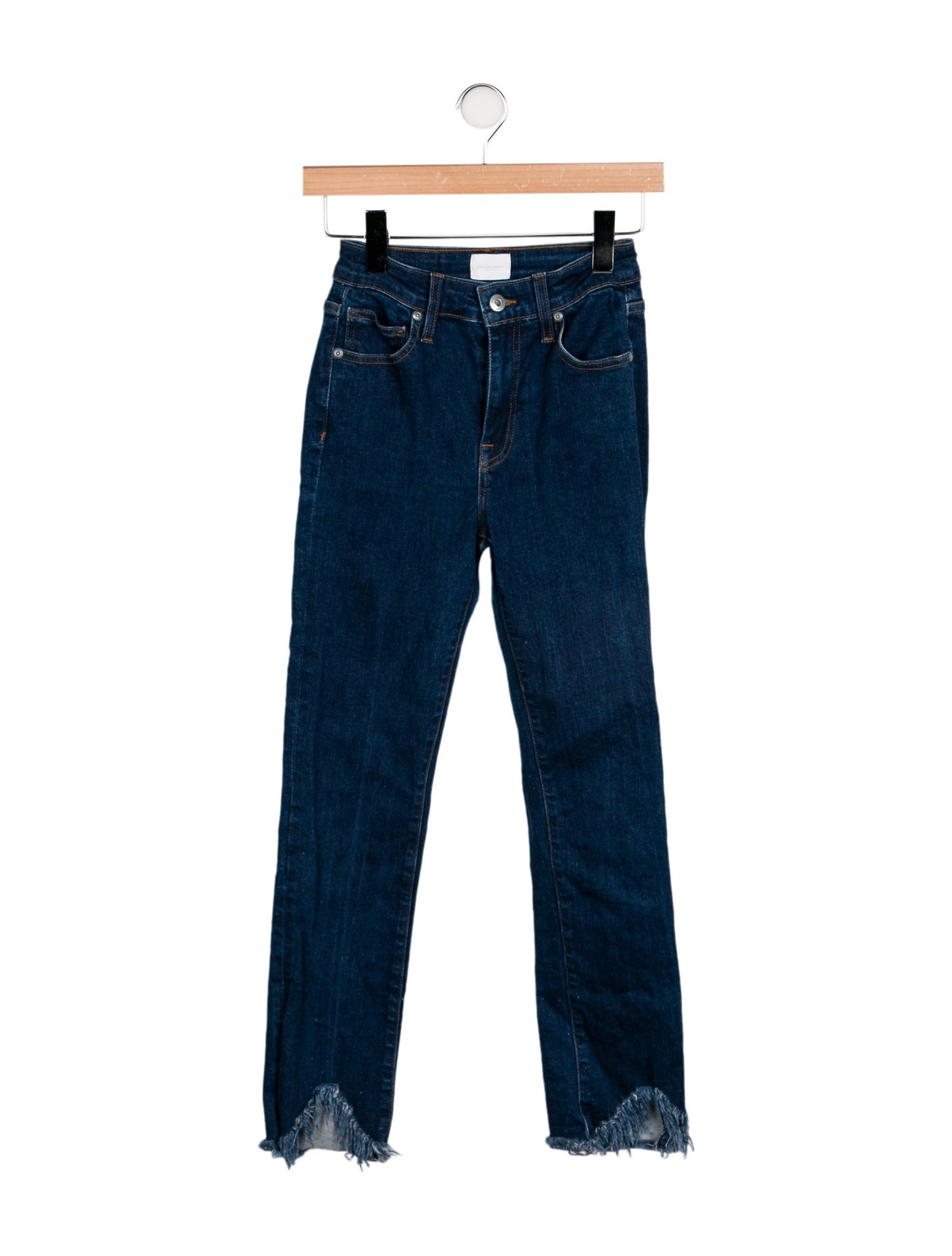 Jonathan Simkhai Mid-Rise Straight Leg Jeans