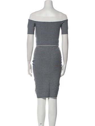 Jonathan Simkhai Plaid Print Skirt Set